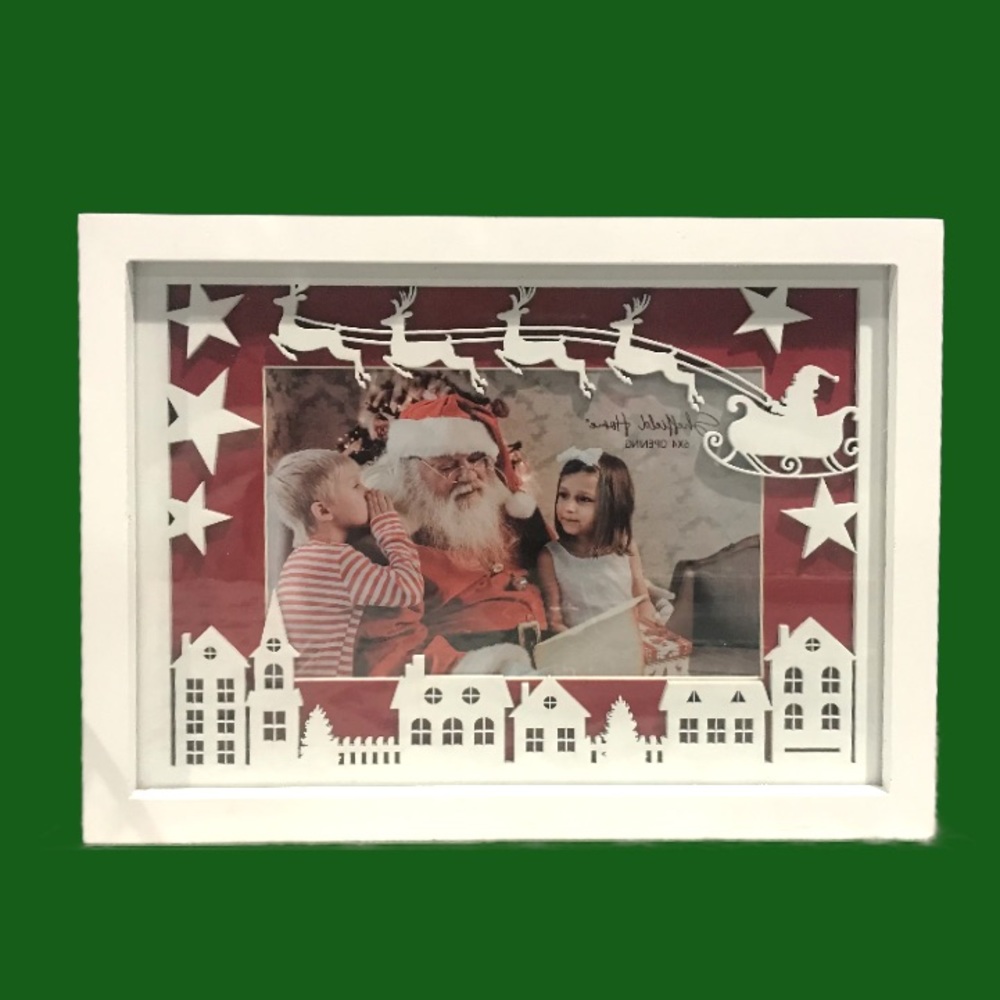 Holiday picture frame